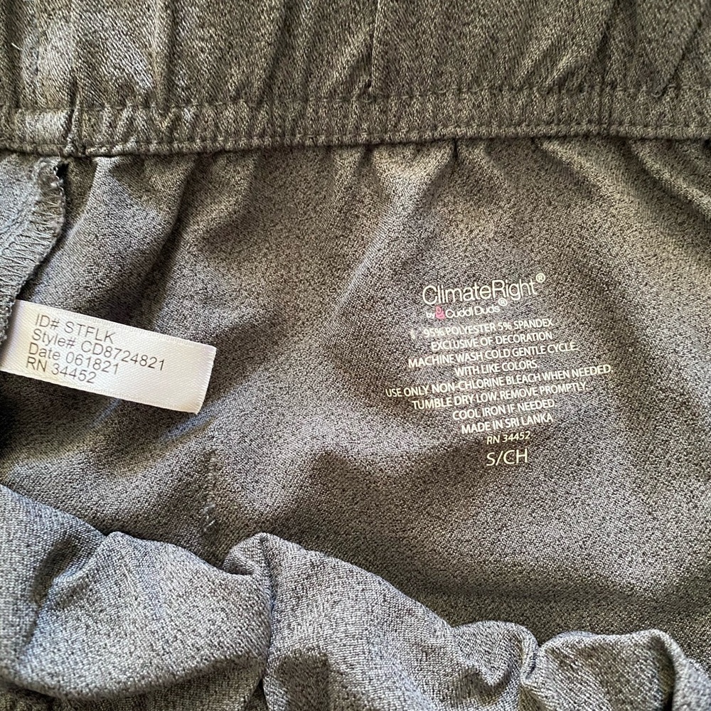 Climate right women's uniform pants gray stretch size S - Picture 4 of 8